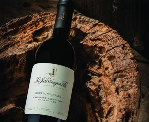 Bottle of Cabernet Savignon Red Wine With Cork