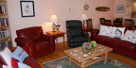 View of Living Room in Mattakesett Duplex Plus Loft M8
