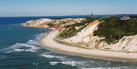 moshup beach and cliffs of aquinnah