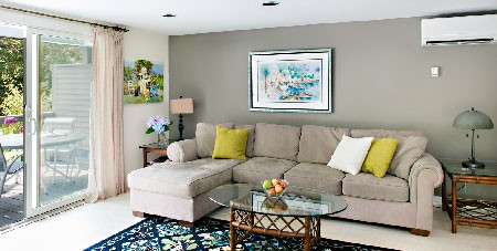 View of Living Room in Mattakesett Duplex Plus Loft K8