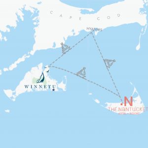 Two Island Trip Map