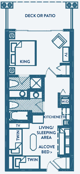 Brant Point Suite Floorplan