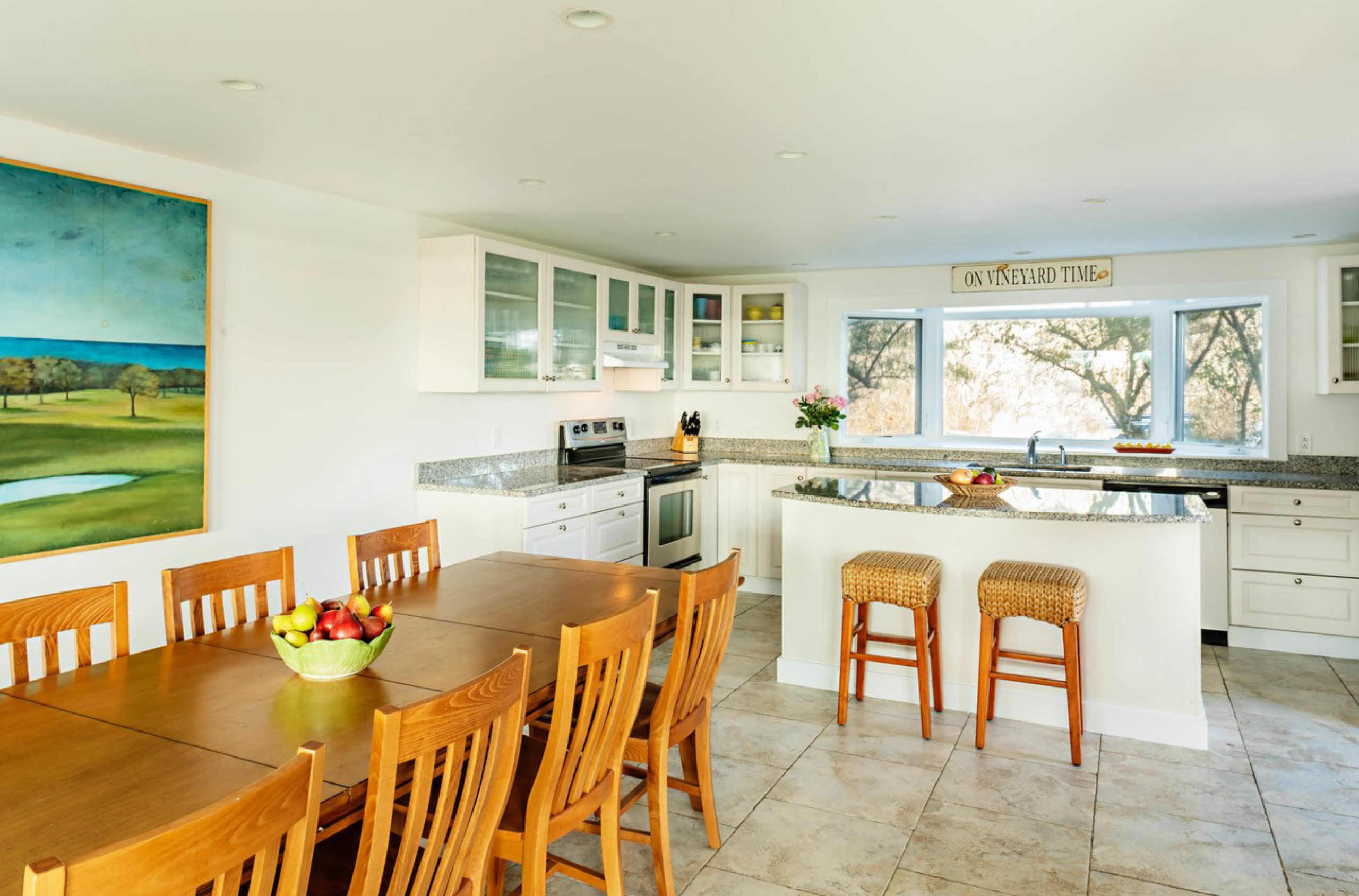 K12 dining and kitchen area